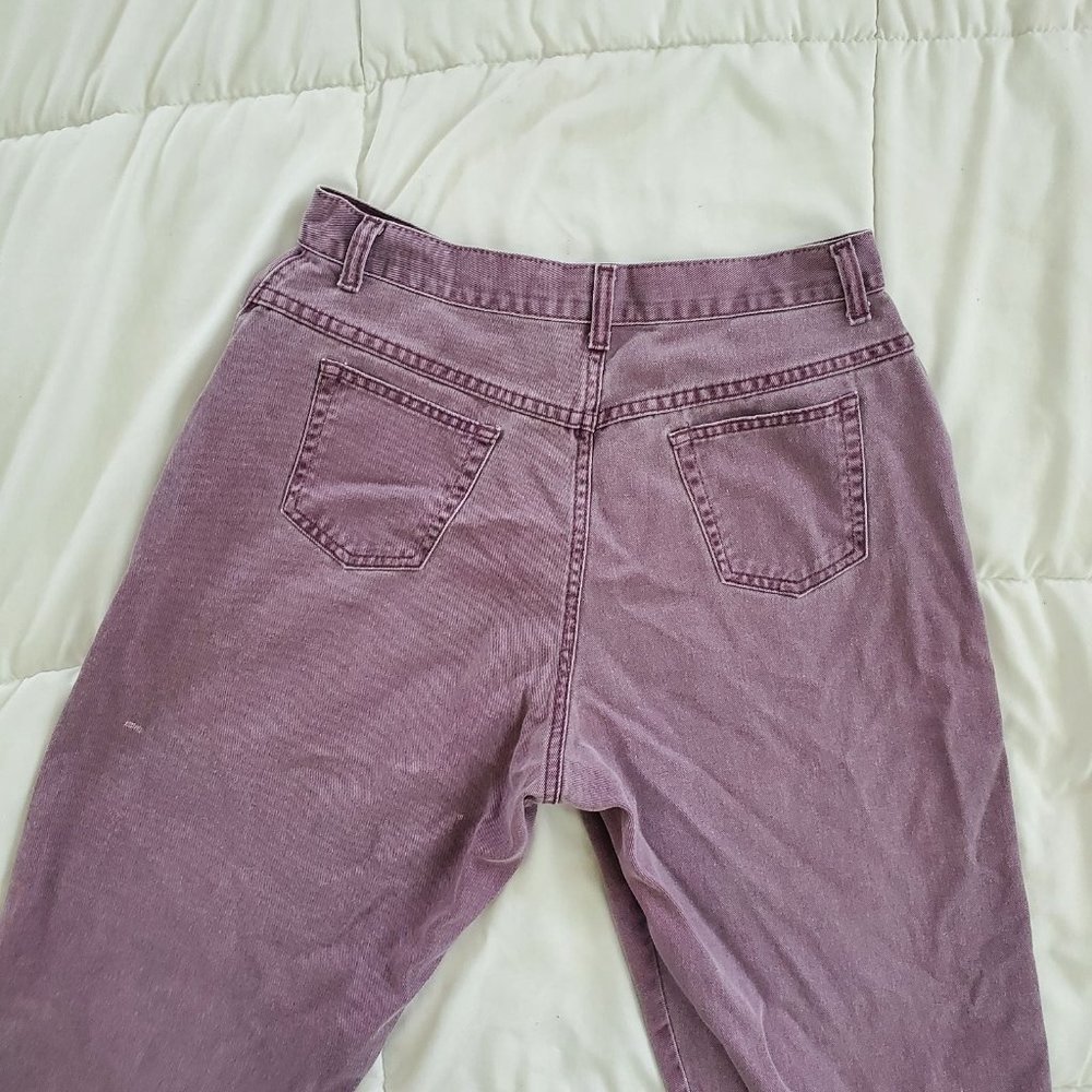 Vintage dusty purple mom jeans 14 - Picture 5 of 11